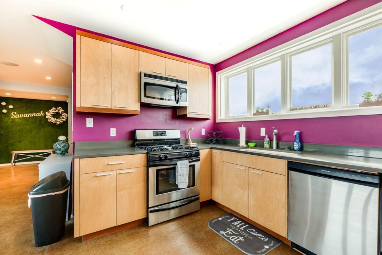 Walk Score 90!!-Historic Downtown District-2 Blocks To Famous Forsyth Park- Huge Private Patio-Private Parking Savannah Extérieur photo